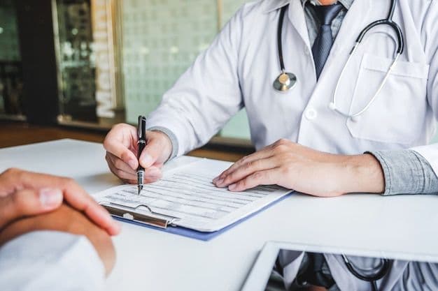Patient checking in for an appointment at CareNest